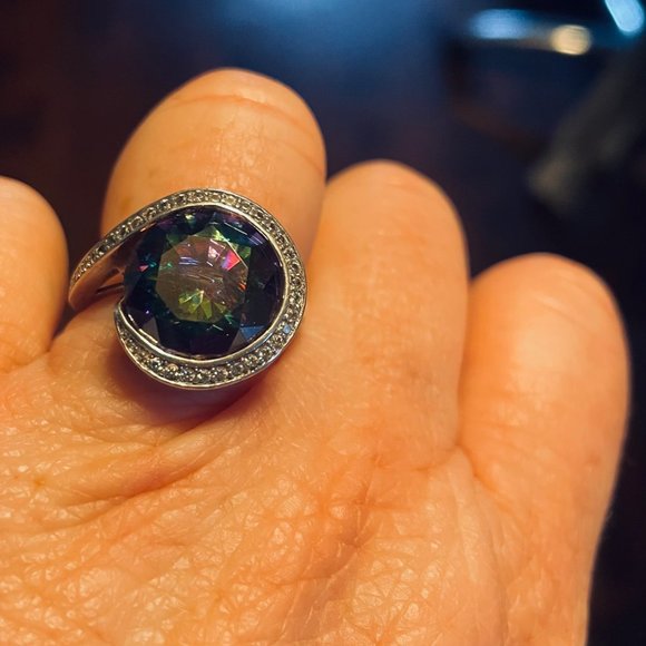 ALEXANDRITE IN WHITE GOLD. 3.25 CT - Picture 5 of 5